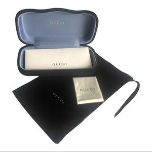 Gucci Sunglasses Case- Black